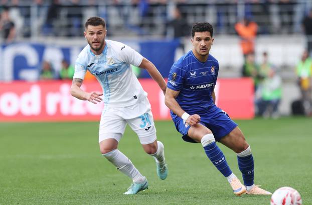 Dinamo i Rijeka u finalu Hrvatskog nogometnog kupa