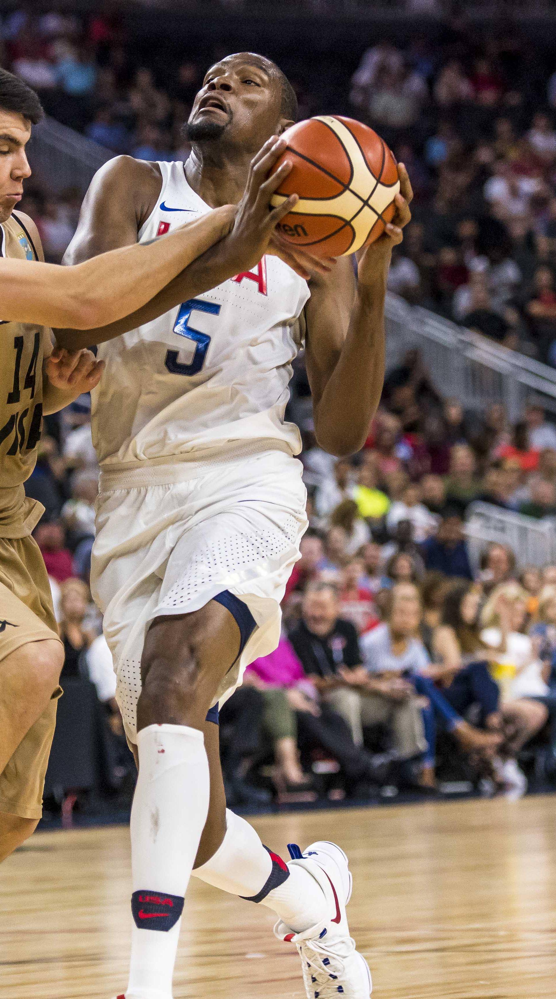 Basketball: USA Basketball Exhibition Game-Argentina at USA