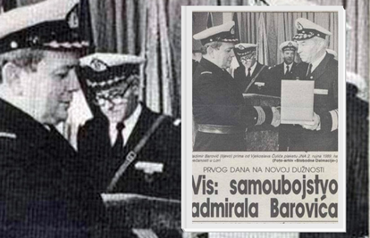 Crnogorski admiral JNA radije je pucao u sebe nego na hrvatske gradove u srbočetničkoj agresiji