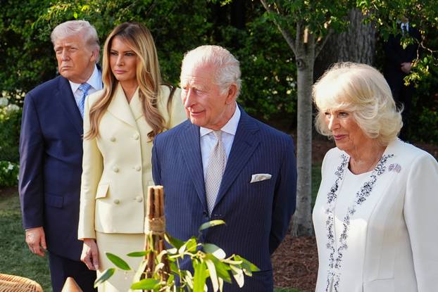 Britain's King Charles and Queen Camilla in the United States for state visit