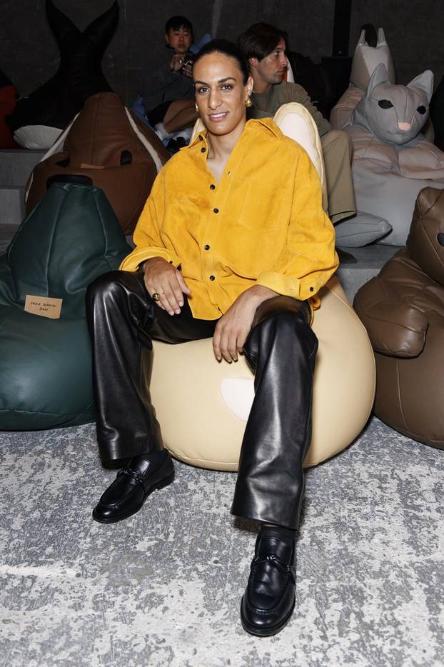 IMANE KHELIF attends BOTTEGA VENETA Spring/Summer 2025 Runway during Milan Fashion Week on September 2024 - Milan, Italy 21/09/2024