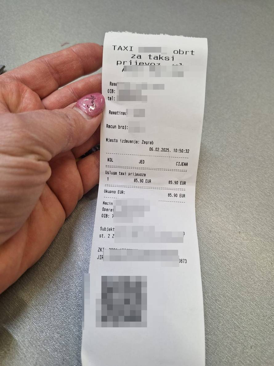 Ženi u Zagrebu naplatili 1506 € za vožnju od 1 kilometra! Ovo su najluđi računi za taksi kod nas