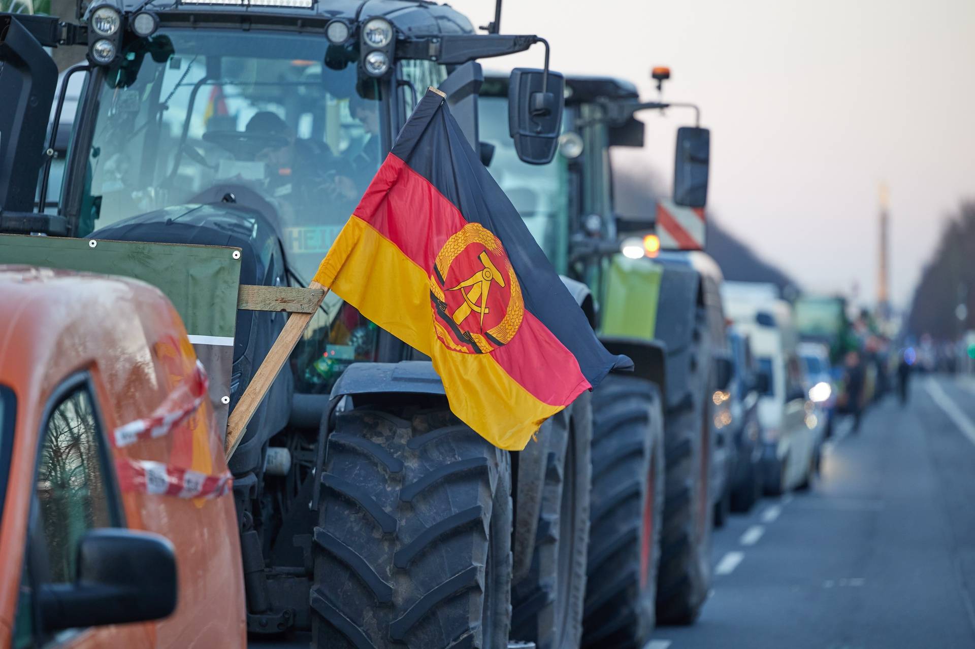 Farmers' protests - Berlin