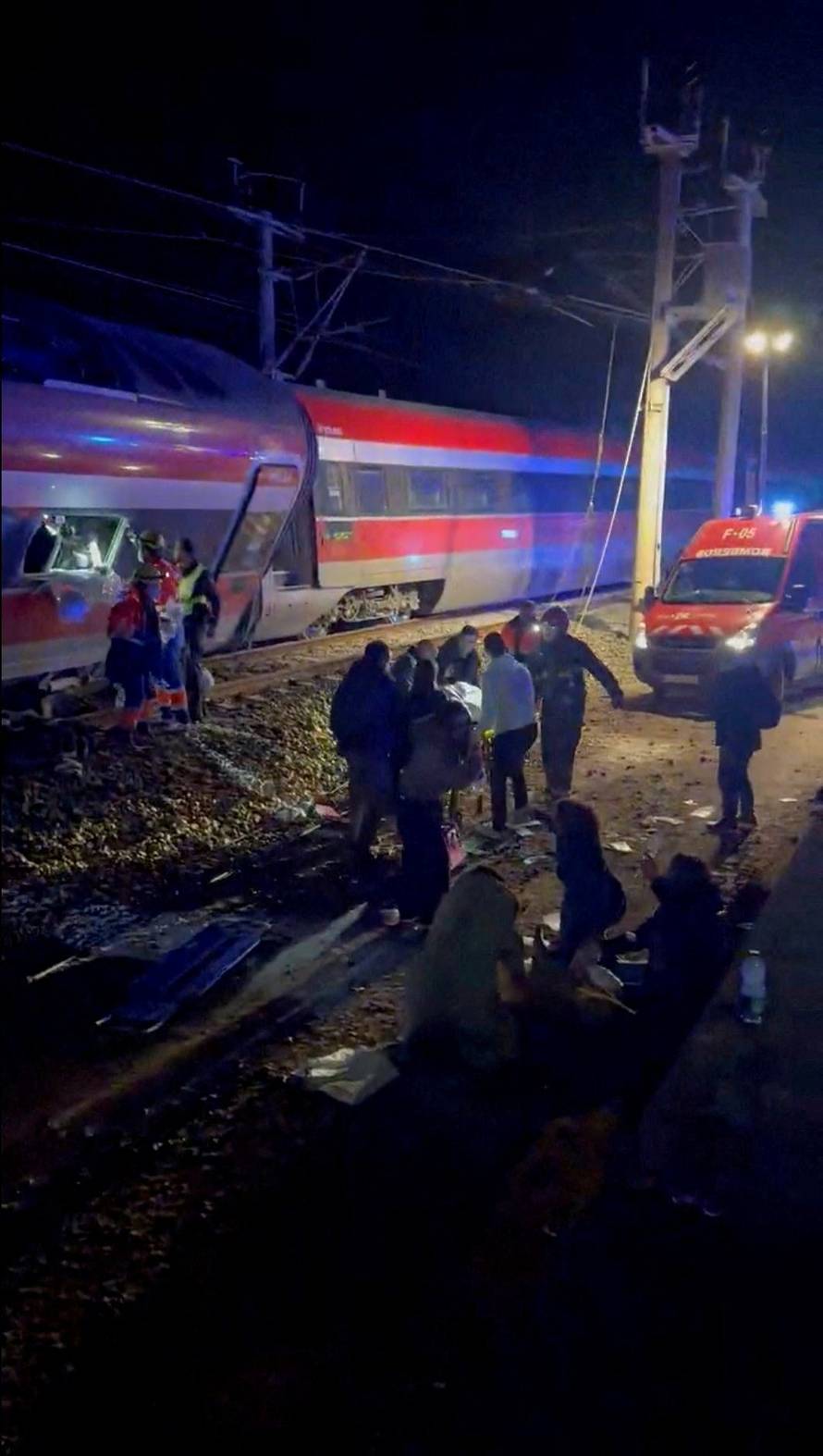 Two high-speed trains derail in Spain