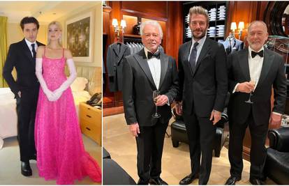 Beckhamov sin ženi se u vili milijardera, David otkrio odijelo