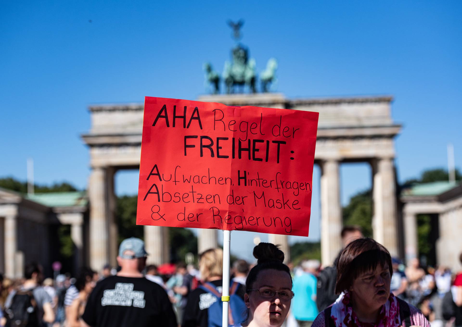 Demonstration against corona measures in Berlin