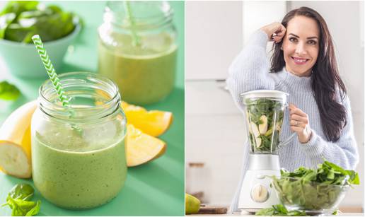 Detoks uz zdrave smoothieje: U zeleni idu špinat i avokado, a u slatki voćni med i borovnice