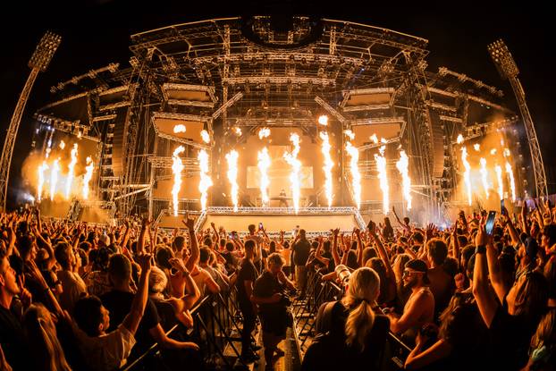 Split - Treca Vecer Ultra Festivala. DJ  Martin Garrix