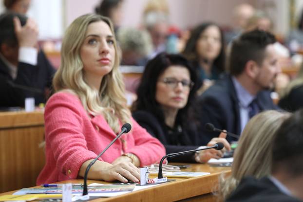 Zagreb: Sabor glasovao o raspravljenim točkama dnevnog reda