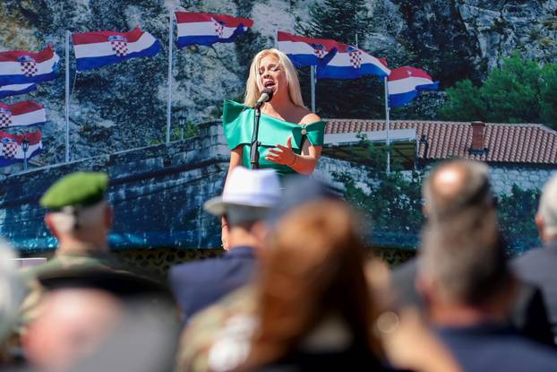 Knin: Sredi&scaron;nja proslava povodom 30.obljetnice Vojno-redarstvene akcije Oluja 95