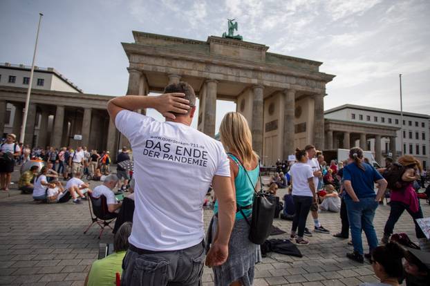 After protest against Corona measures in Berlin