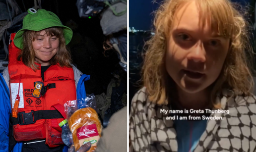 VIDEO Greta Thunberg objavila snimku s broda: Ako vidite ovo, Izraelci su me oteli. Pomozite!