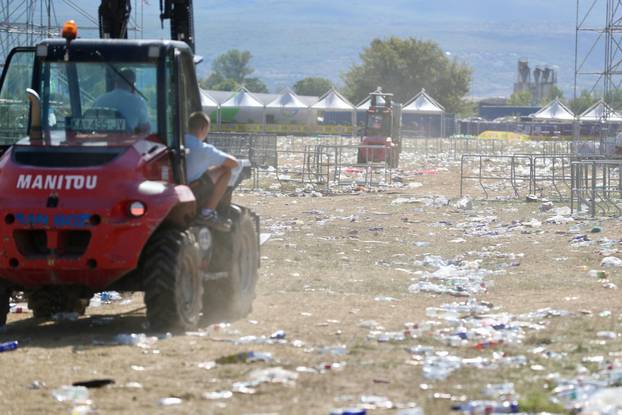 Jutro nakon koncerta Marka Perkovića Thompsona na sinjskom hipodromu
