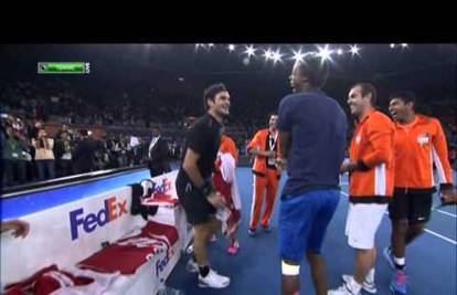 Pobjednički ples: Napokon se opustio i veliki Roger Federer