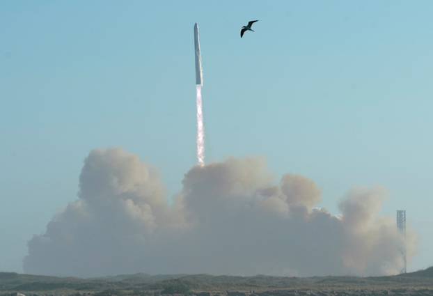 SpaceX's rocket launch near Brownsville, Texas
