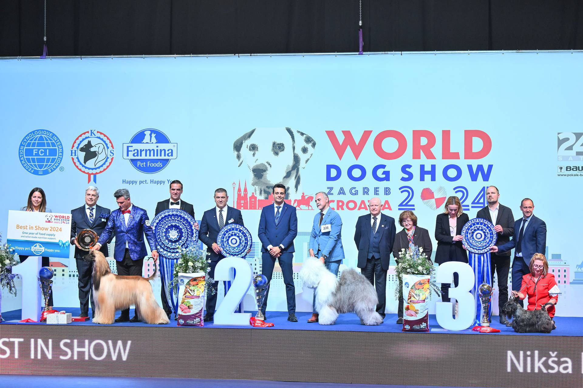 Atmosfera na posljednjem danu World Dog Showa na Zagrebackom Velesajmu