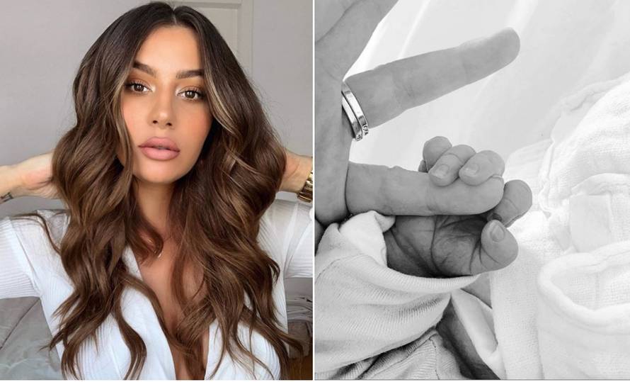 Hrvatska Kim postala je mama: Dobrodošao na svijet, mali Teo