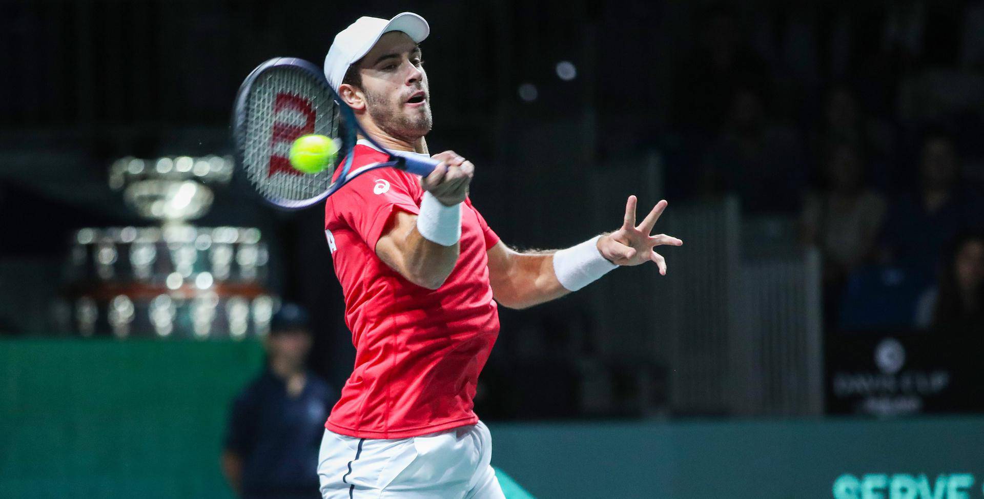 Malaga: Davis Cup, polufinale, Thanasi Kokkinakis - Borna Ćorić