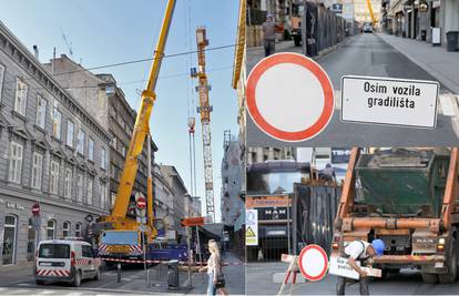 Zagreb: Zbog rušenja dimnjaka zatvorili dio Gundulićeve ulice