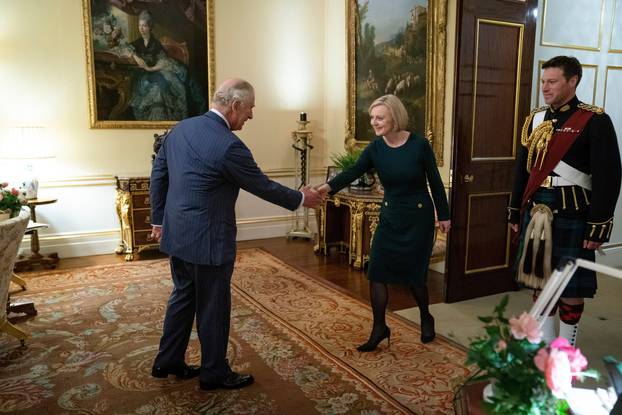 Prime Minister weekly audience with King Charles III, London, UK - 12 Oct 2022