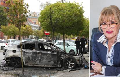 Osječkoj sutkinji zapalili BMW: 'U šoku sam. Probudila sam se i čula eksplozije ispod prozora'