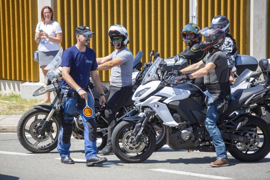 Motociklistima  stižu kazne do 7 tisuća kuna radi prosvjeda