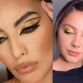 Pobjednička boja: 10 make-up stilova sa zlatnim sjenilom