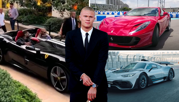 FOTO Mijenja ime na dresu, ali i aute, kao čarape! Pogledajte impresivnu Haalandovu garažu