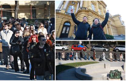 VIDEO Gužva ispred HNK: Ljudi pohrlili po ulaznice za Orašara, 'srušili' web stranicu kazališta