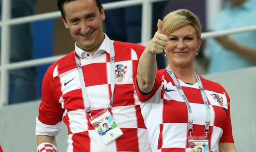 Croatian president: She cut her husband from official picture