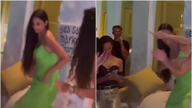 VIDEO Demi Moore se zabavlja na otoku u Grčkoj: Popela se na klupu i plesala s prijateljicama