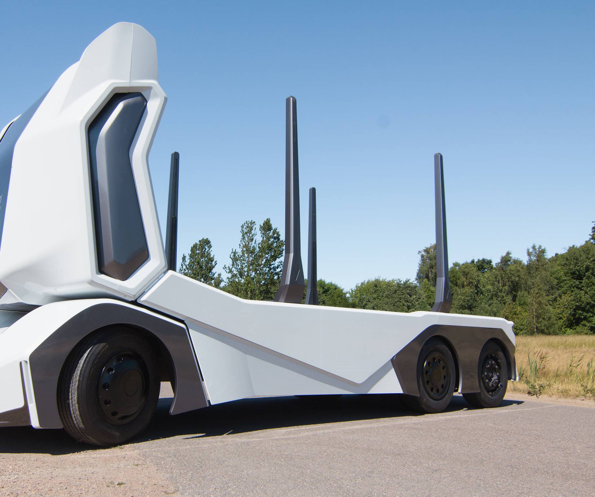 Električna šumska zvijer: Ovaj kamion sam vozi 16 tona drva