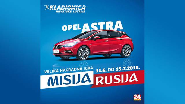 Nagradna igra Misija Rusija: Tko je dobitnik Opel Astre?