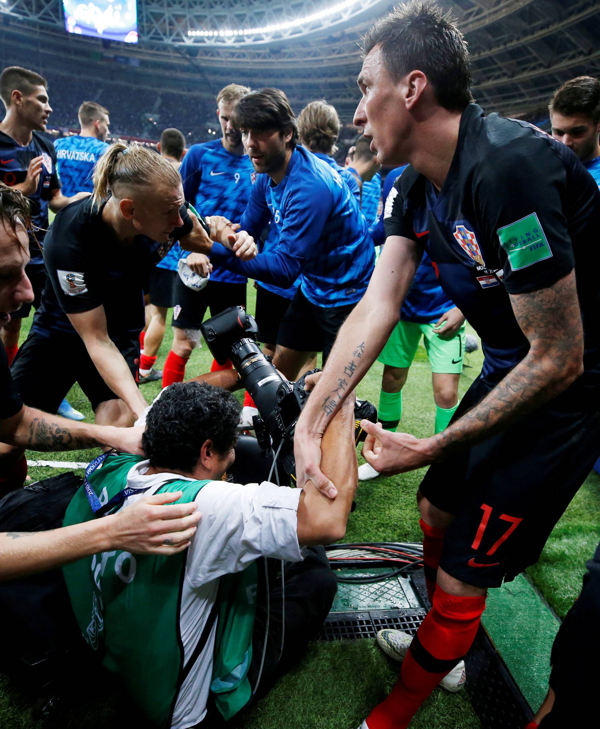 World Cup - Semi Final -  Croatia v England