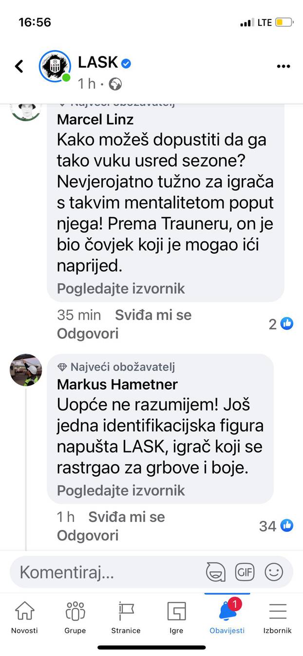 Poruke Lukasu Grgicu