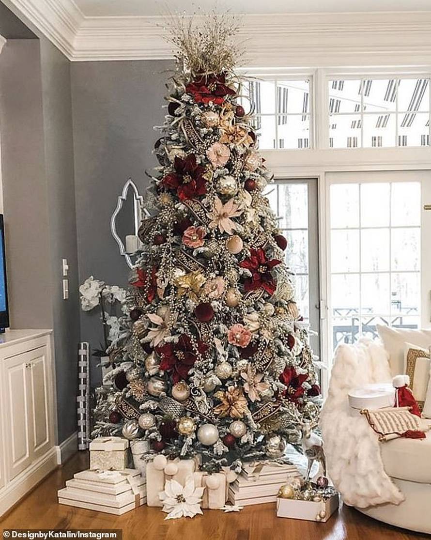 Instagramska pravila: ‘Snježni’ bor ukrasite cvijećem, mašnom