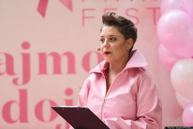 Zagreb: Mimohod u znak potpore oboljelima od raka dojke