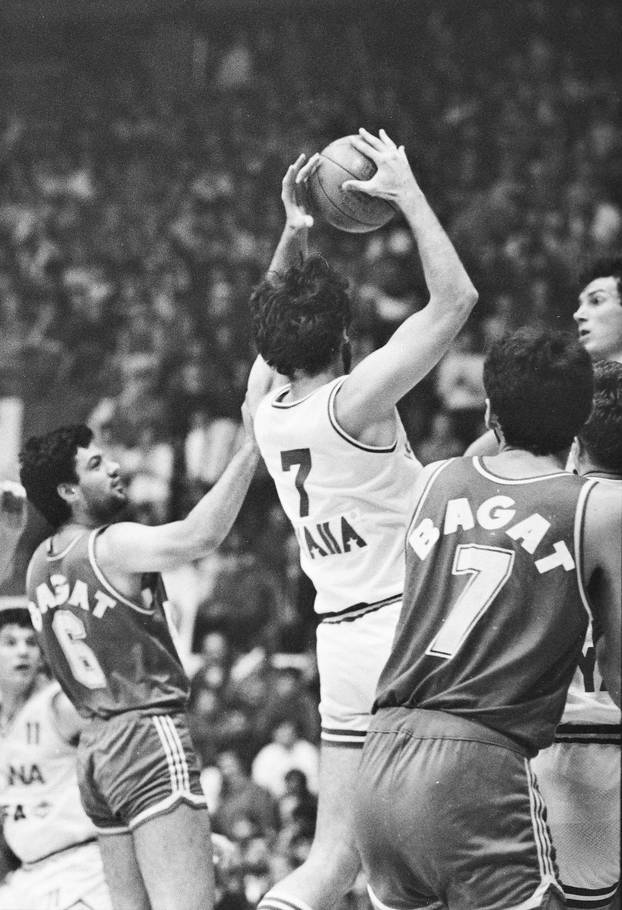 Povijesna utakmica kada je KK Zadar pobijedio KK Cibona u finalu Prvenstva Jugoslavije, 26.4.1986.