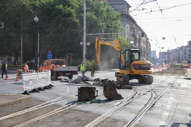 Zagreb: Zbog radova križanje Šubićeve i Zvonimirove ulice zatvara se za promet na mjesec dana