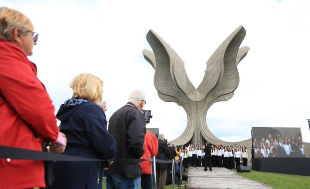 Komemoracija "Sjećanje za budućnost" u Spomen-području Jasenovac