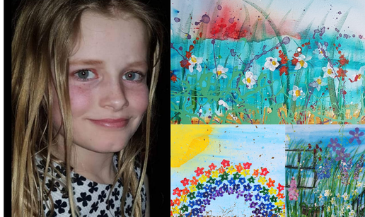 Daisy (10) je mini Monet: Slike prodaje po cijelom svijetu, a sve novce daje u humanitarne svrhe