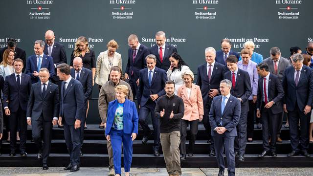 Summit on peace in Ukraine at the Buergenstock Resort in Stansstad near Lucerne