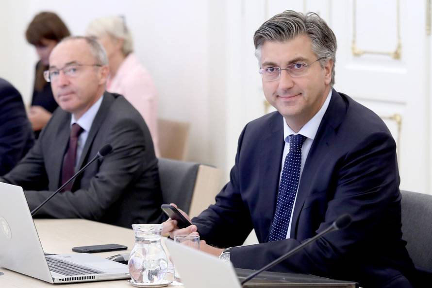 Zagreb: U Banskim dvorima odrÅ¾ana 177. sjednica Vlade