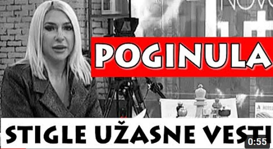 Srpsku voditeljicu šokirala lažna vijest da je umrla: 'Užas! Igrati se s nečijim životom... Bizarno'
