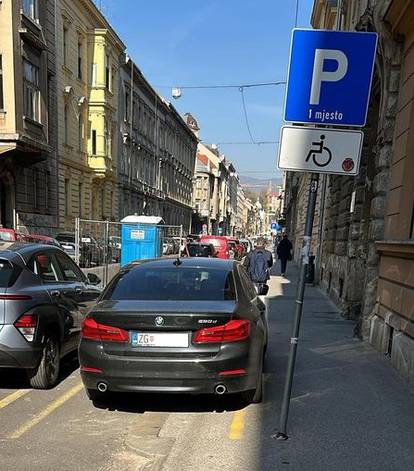 Ovako se parkira u Hrvatskoj: Biseri uzeli mjesta invalidima, pješacima za hodanje, dostavi...