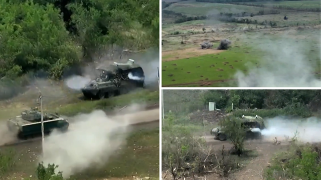 VIDEO 'Kao u video igri': Rusi izgubili oklopno vozilo u dimu, Ukrajinci ga gađali iz Bradleyja