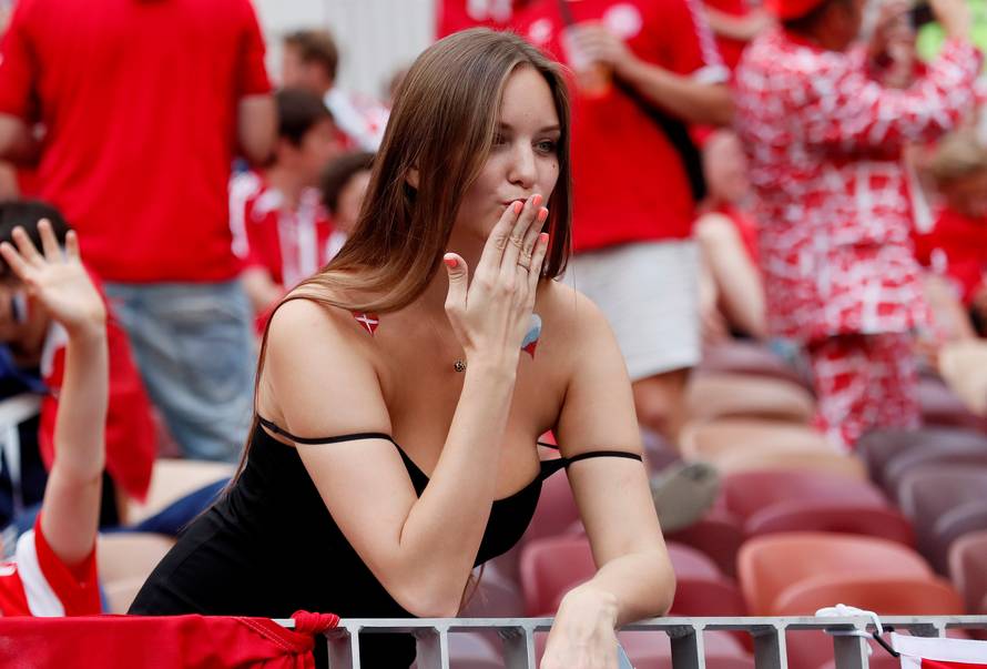 World Cup - Group C - Denmark vs France
