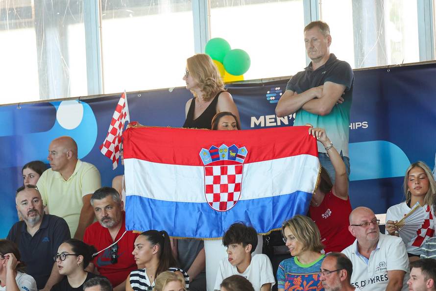 Zagreb: Svjetsko prvenstvo u vaterpolu U20, utakmica za treće mjesto, Hrvatska - Mađarska