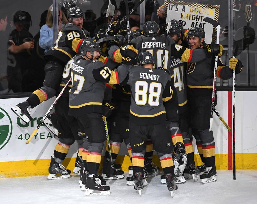 NHL: Stanley Cup Playoffs-Los Angeles Kings at Vegas Golden Knights