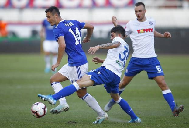 Split: HNK Hajduk i GNK Dinamo u okršaju 7. kola Prve HNL na Poljudu